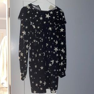 Farm Rio star dress with lace detailing